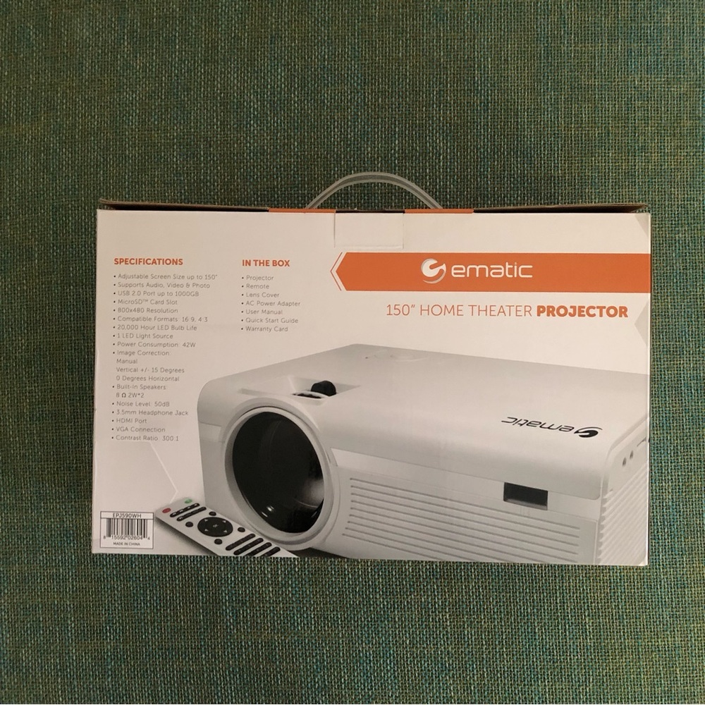 Home Projector - Picture 2 of 6